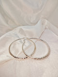 Silver Hoops